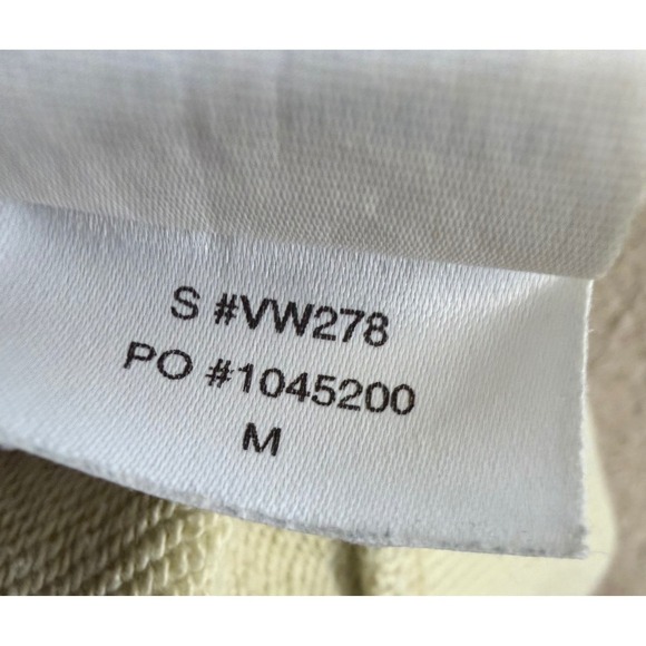 Vuori Sedona Crew Sweatshirt Women M Light Gray Cotton Blend Fair stains - Picture 5 of 11